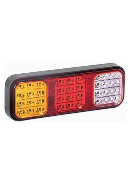 9V-33V Stop Lambası Ledli (Park-Fren-Sinyal-Geri Vites) (220*100 Mm)