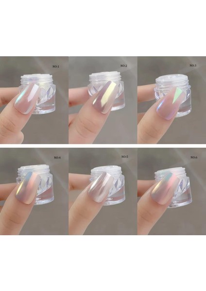 Nail Art Tırnak Süsleme Inci Tozu Beyaz No:2 fiyatları