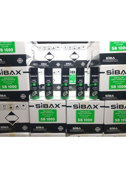 Fren Balata Spreyi - Temizleyici SIBAX-SB1000 1 Adet Gold