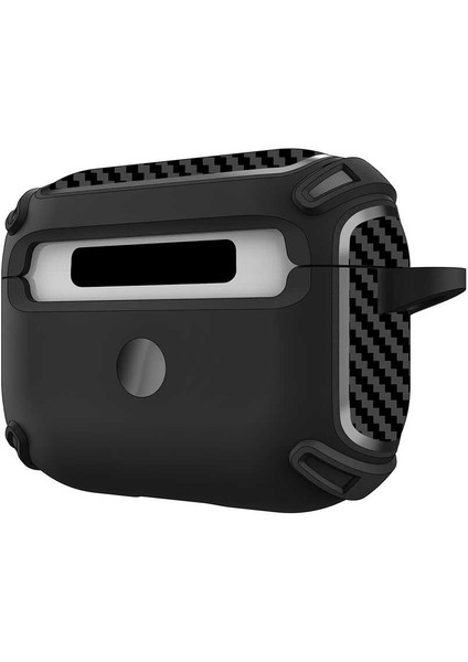 Air Pods Pro Kılıf Airbag 26 Silikon-Siyah