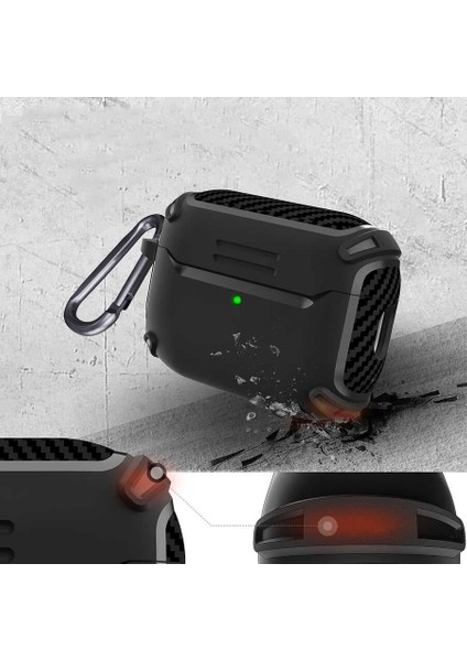 Air Pods Pro 2 Kılıf Airbag 26 Silikon-Siyah indirimleri