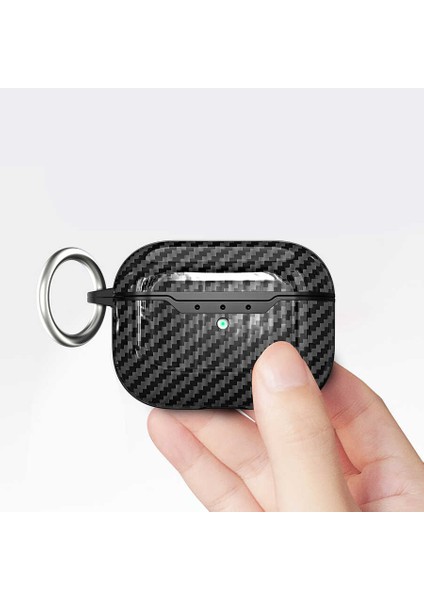 Air Pods Pro 2 Kılıf Airbag 04 Silikon-Lacivert