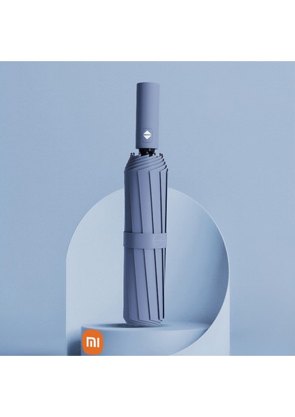 Mijia Tam Otomatik (UDF99+ Güneş / Yağmur) Hafif Fiber Iskeletli Şemsiye