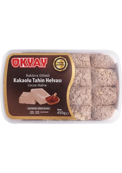 x 3 Adet Baklava Dilimli Kakaolu Helva 450 gr