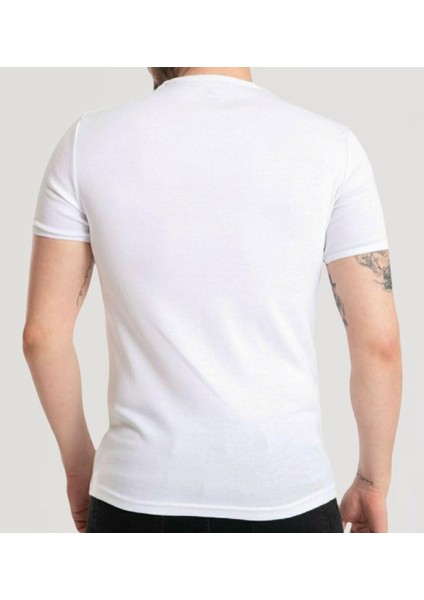 Erkek Kısa Kol Bisiklet Yaka Slimfit Likralı Düz Mody Tişört fırsatları