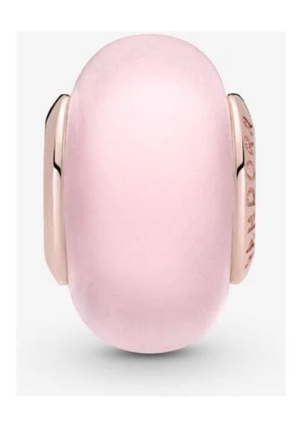 Mat Pembe Murano Cam Charm