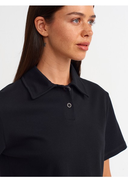 30961 Polo Yaka Top-Siyah fırsatları