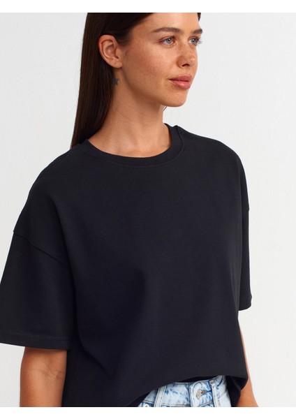 71511 Lazerli Kısa Denim Şort-Mavi fırsatları