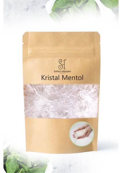 Mentol Kristal – Menthol Buhar Banyosu Sauna Hamam 25 gr