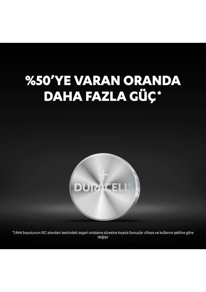 Özel LR44 Alkalin Düğme Pil 1,5V (76A / A76 / V13GA), 4'lü Paket modelleri