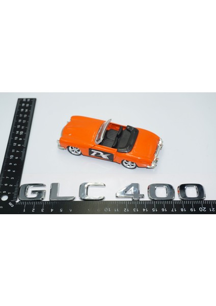 Glc 400 Bagaj Krom Abs Yazı Logo Benz Ile Uyumlu modelleri