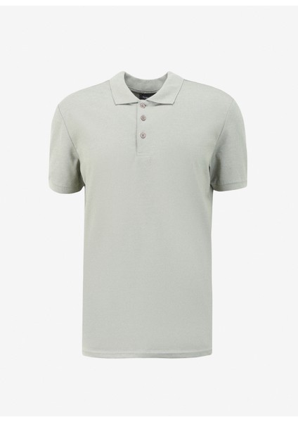 Düz Açık Haki Erkek Polo T-Shirt F4SM-TST 0942