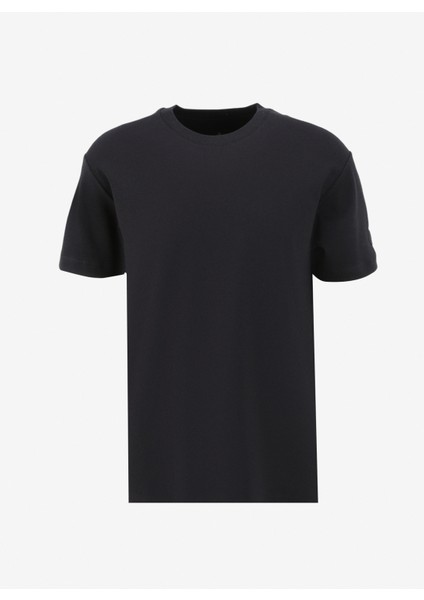 Bisiklet Yaka Siyah Erkek T-Shirt BBSS24MTS015