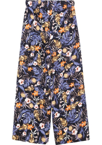 Lastikli Bel Classic Fit Çok Renkli Kadın Pantolon SPBL4SL-PNT5059 fiyatları