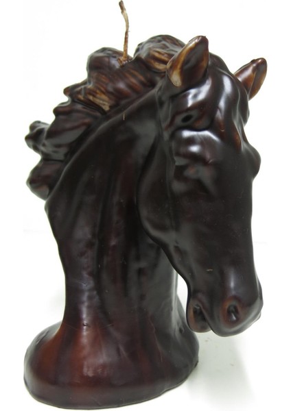 Büyük At Mum (24 Cm) Siyah indirimleri