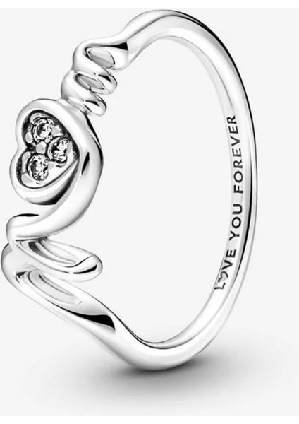 Anne Pavé Kalpli Yüzük