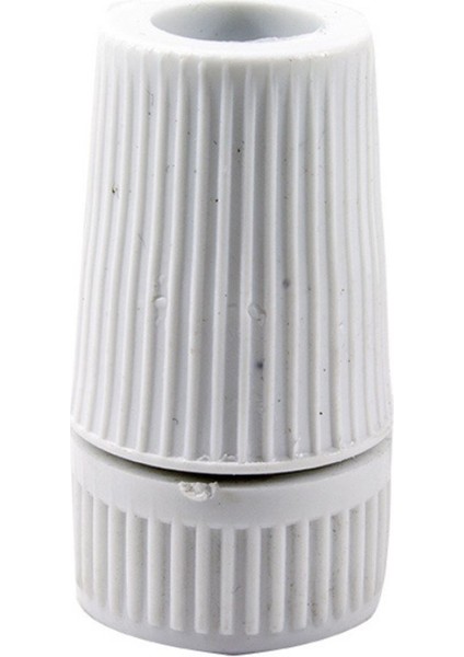 Duş Hortum Bağlantı Adaptörü (Beyaz) (Seçenekli) (2 Adet)