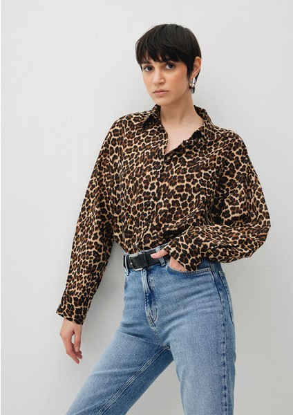 Leopar Baskılı Gömlek 1210983-88691