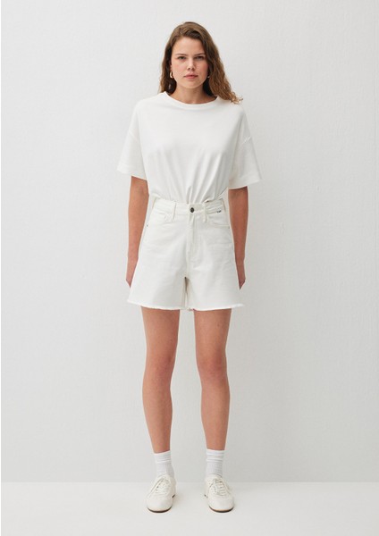 Millie 90LAR Kırık Beyaz Jean Şort 1458987074 fiyatları