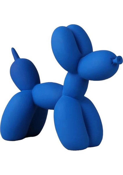 Iki Cadı Tasarım, Mavi Balon Köpek, Hediyelik, Ev Ofis Dekoratif Obje, Biblo 20 x 17 fiyatları