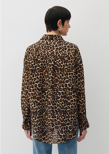 Leopar Baskılı Gömlek 1210983-88691 fırsatları