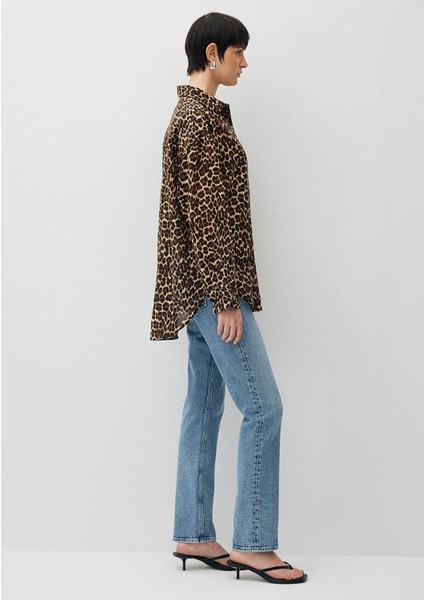 Leopar Baskılı Gömlek 1210983-88691 indirimleri