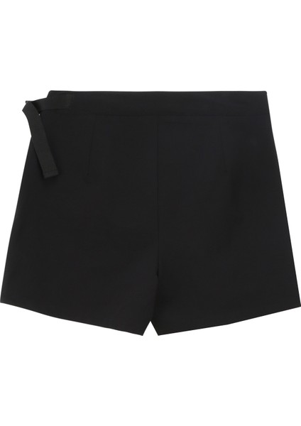 Siyah Kadın Baskılı Şort C4SL-SHT4033 fiyatları