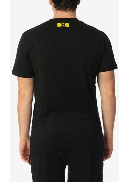 Bisiklet Yaka Siyah Erkek T-Shirt UMP24004TS fırsatları