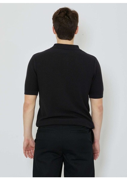 Siyah Erkek Polo T-Shirt UMP24214PO fırsatları