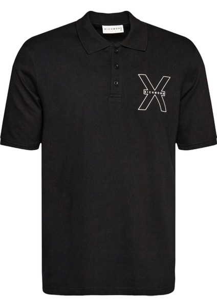 Siyah Erkek Polo T-Shirt UMP24207PO