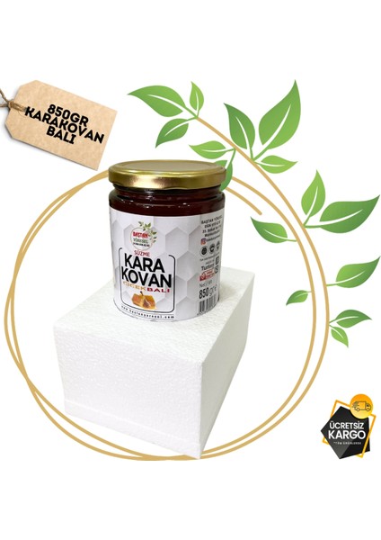 Baştan Yöresel Karakovan Süzme Bal 850 gr