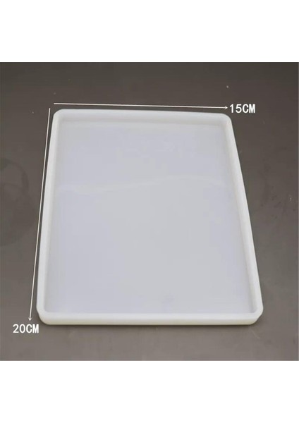 Tepsi Silikon Reçine ve Beton Kalıp - Dikdörtgen -KOD:207 modelleri