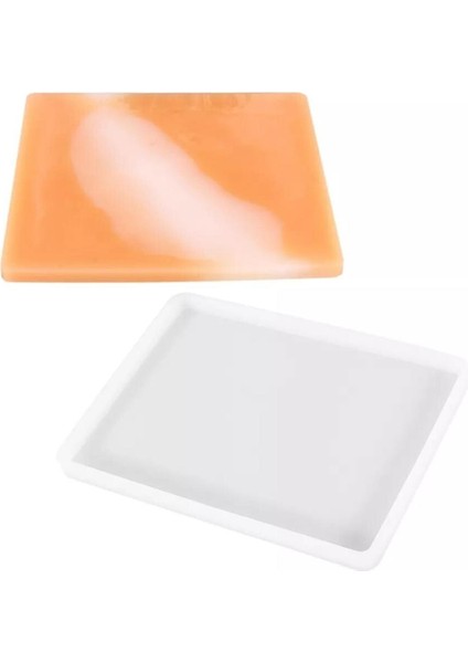 Tepsi Silikon Reçine ve Beton Kalıp - Dikdörtgen -KOD:207 fırsatları