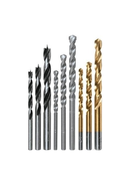 9 Pcs Matkap Ucu Seti