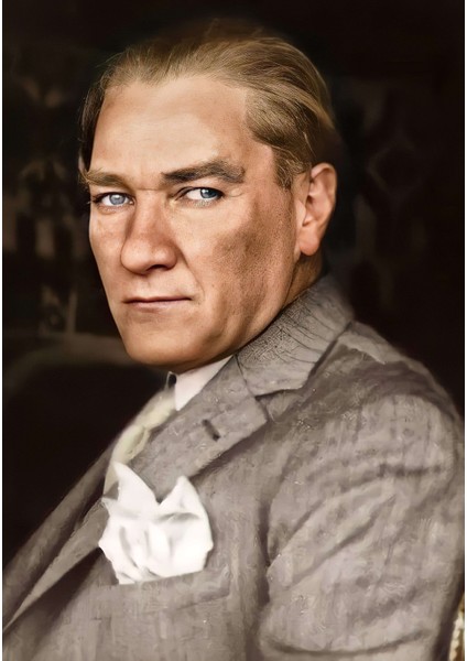 Büyük Lider Mustafa Kemal Atatürk Portresi Duvar Sticker