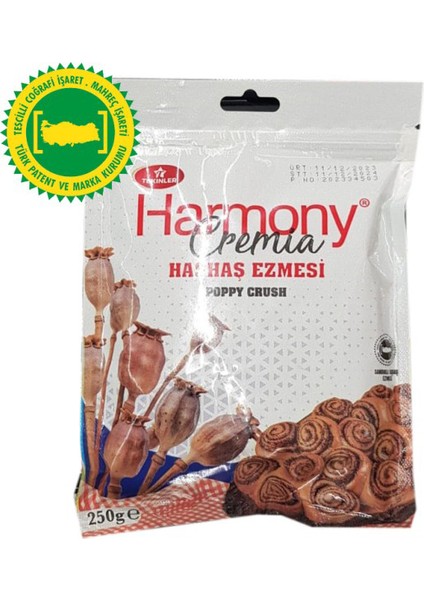 250 Gram Afyon Sandıklı Sarı Beyaz Haşhaş Ezmesi