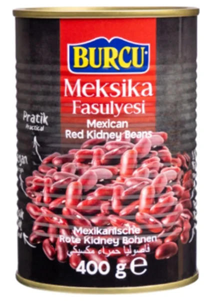 400 Gram Burcu Meksika Fasulyesi Konservesi