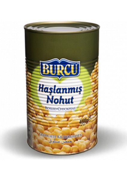 4000 Gram Burcu Haşlanmış Nohut