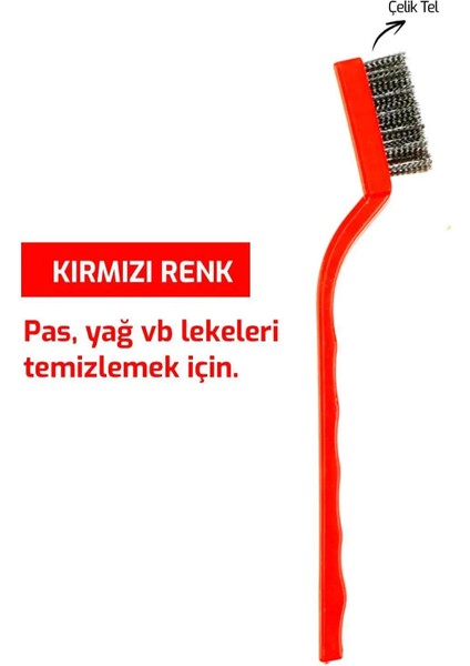 Mutfak Pas Sökme Fırçası | Gaz Ocağı Derinlemesine Temizleme Fırçası Seti 3'lü indirimleri