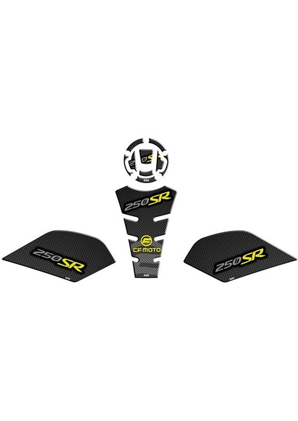 Cf Moto 250 Sr 2020 - 2024 Tank Pad Set 005