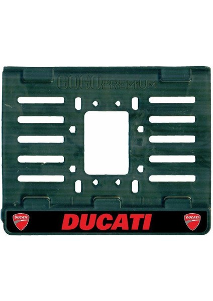 Ducatı I App Plastik (12X18 Cm) Kırılmaz Plakalık