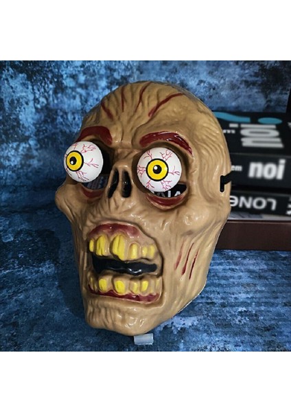 Kuzey Oyuncak Vıp Halloween Horror Mask Vıp Cadılar Bayramı Korku Maskesi Gözleri Oynayan Maske Şeytan Maskesi