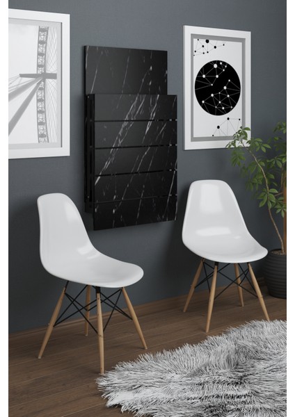 Duvara Monte Katlanabilir Yemek Masası Balkon masası mutfak masası fırsatları