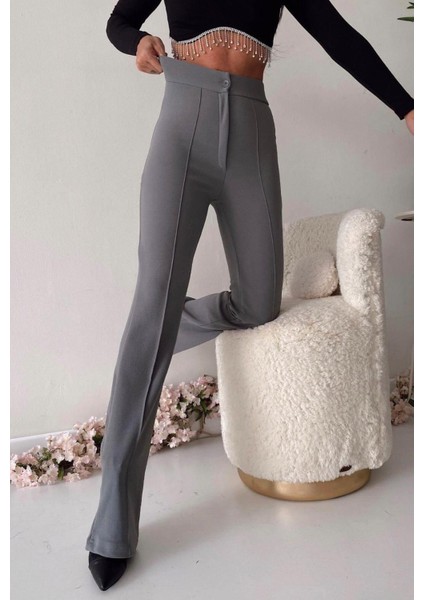 Zr Modal Crep Kumaş Palazzo Pantalon