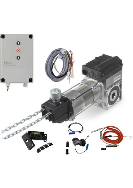 SD100 Opto Sensörlü Endüstriyel Seksiyonel Motor Seti