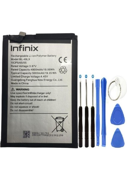 Hd Pil Batarya Ve Tamir Set BL-49LX 5000 Mah