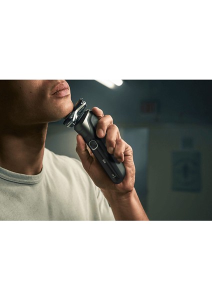 S5887/10 Tıraş Makinesi Siyah Gri Islak ve Kuru Siyah Şarjlı