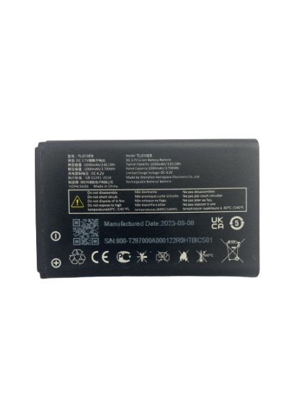 Tcl T302X Pil Batarya TLİ010EB 1000 Mah