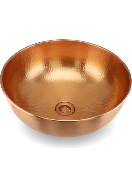 Bakır Lavabo Eskitilmiş 40*15 cm