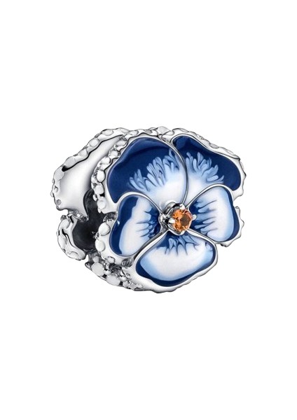 Mavi Menekşe Charm